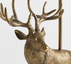 Figural Stag Table Lamp (27")