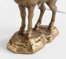 Figural Stag Table Lamp (27")