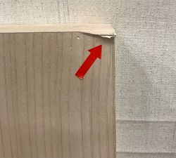 Open Box: Brighton Floating Wood Shelf (48"W x 8"D) - White Ash