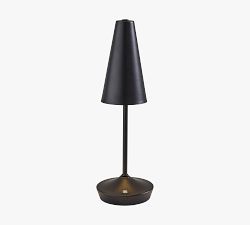 Wrigley Metal LED Cordless Rechargeable Table Lamp (14")