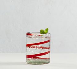 Red Ribbon Handcrafted Tumblers - Set of 6