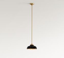 Kitt Metal Round Indoor/Outdoor Pendant (12")