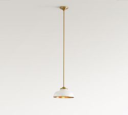 Kitt Metal Round Indoor/Outdoor Pendant (12")