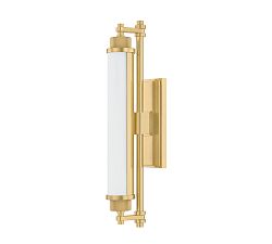 Victor Vanity Bath Single Glass Sconce (18")