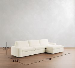 Sierra Modular Chaise Sectional (147")