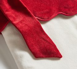 Velvet Scallop Stocking