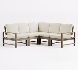 Indio Eucalyptus 5-Piece Outdoor Sectional (78")