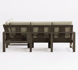 Indio Eucalyptus 5-Piece Outdoor Sectional (78")