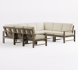 Indio Eucalyptus 8-Piece Outdoor Sectional (106")