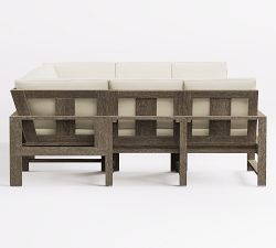 Indio Eucalyptus 8-Piece Outdoor Sectional (106")