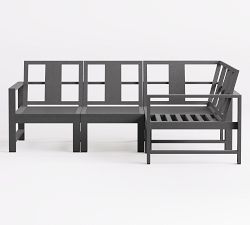 Indio Metal 4-Piece Outdoor Sectional (78")