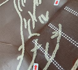 Open Box: Embroidered Horse Framed Art