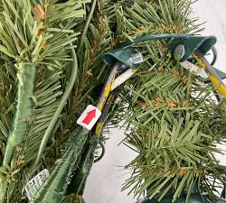 Open Box: Lit Faux Pine Tree (6"H) - Green