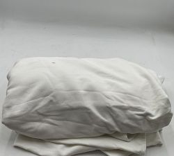 Open Box: Relaxed Fit Slipcover, Sofa - Linen Chenille White