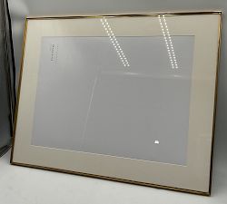 Open Box: Stowe Modern Metal Frame (24" x 30") - Brass
