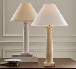 Balustrade Stone Table Lamp (29")
