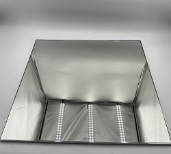 Open Box: Blake Square Mirror (30") - Chrome