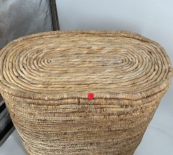 Open Box: Coil Double Hamper - Natural