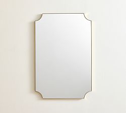 Open Box: Vivienne Rectangular Mirror (23" x 35") - Vintage Brass