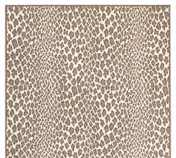 Custom Taci Leopard Wool Rug