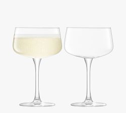 Arc Saucer/Cocktail Glass, Set of 2