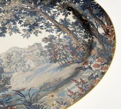 Kravet Folly Scenic Stoneware Serving Platter