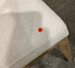 Open Box: Layton Upholstered Dining Chair - Performance Boucle Oatmeal, Seadrift