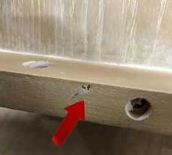 Open Box: Newport Rectangular Side Table (14") - Mist