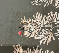 Open Box: Tree Carved Wood Wall Art (61" x 36")