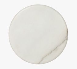 Ravelle Marble Outdoor Side Table (19")