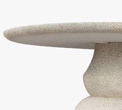 Valcor Concrete Outdoor Dining Table (55")