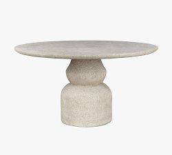 Valcor Concrete Outdoor Dining Table (55")