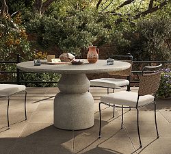 Valcor Concrete Outdoor Dining Table (55")