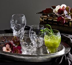Skull Tumbler Glasses - Set of 4