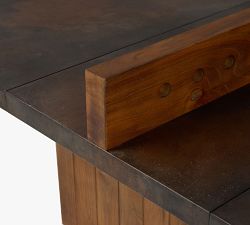 Garwood Teak Outdoor Ping Pong Table