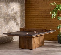 Garwood Teak Outdoor Ping Pong Table