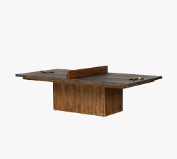 Garwood Teak Outdoor Ping Pong Table