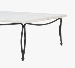 Ravelle Marble Outdoor Coffee Table (60")