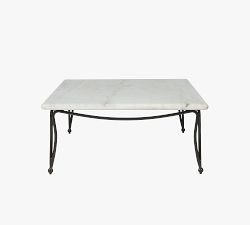 Ravelle Marble Outdoor Coffee Table (60")