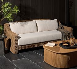 Torenne Aluminum Outdoor Sofa (93")