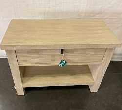 Open Box: Modern Farmhouse Nightstand (33") - Fog