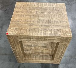 Open Box: Rockport Rectangular Side Table (24") - Sierra