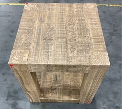 Open Box: Rockport Rectangular Side Table (24") - Sierra