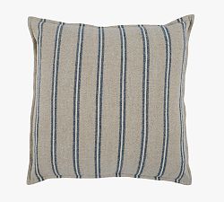 Open Box: Carmencita Striped Pillow Cover (26") - Blue