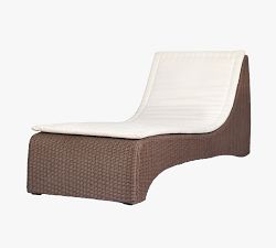 Encinitas Wicker Outdoor Chaise (30")
