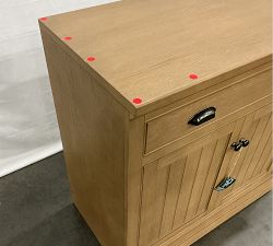 Open Box: Aubrey Modular Media Cabinet Door Base (36") - Seadrift