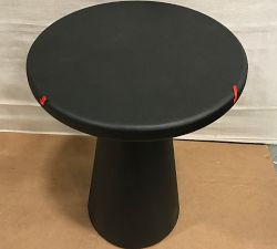 Open Box: Avila Metal Round Outdoor Accent Table, Medium (16"Diam.) - Bronze