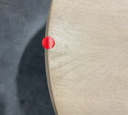 Open Box: Cayman Round Nesting Coffee Table (26"Diam.) - Biscotti 