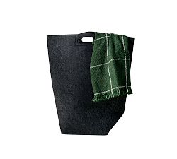 Open Box: Felted Hamper (30"H) - Charcoal