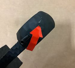 Open Box: Hidden Connection Room Darkening Curtain Rod (108"-144", 1.25" Dia) - Matte Black